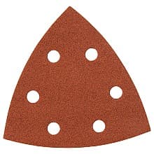 Hook/Loop 80 Grit Oscillating Multi-Tool Assortment Sandpaper, Aluminum Oxide on Paper
