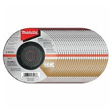 5" Inox 36 Grit Grinding Wheel, Aluminum Oxide (25/Pack)