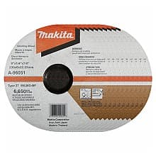 9" Inox 36 Grit Grinding Wheel, Aluminum Oxide (10/Pack)