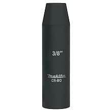 3/8" Deep Well SAE Impact Socket, 1/2" Drive