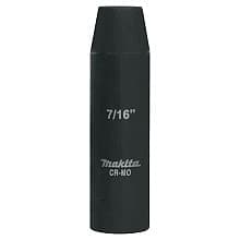 7/16" Deep Well SAE Impact Socket, 1/2" Drive
