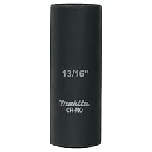 13/16" Deep Well SAE Impact Socket, 1/2" Drive