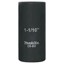 1-1/16" Deep Well SAE Impact Socket, 1/2" Drive