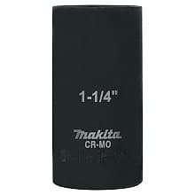 1-1/4" Deep Well SAE Impact Socket, 1/2" Drive