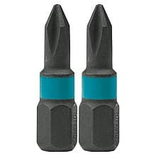 #1 x 1" ImpactX Phillips Drive Insert Bit (2/Pack)