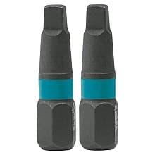 #3 x 1" ImpactX Square Drive Recess Insert Bit (2/Pack)