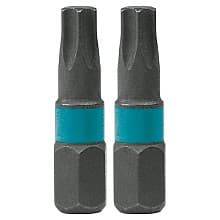T27 x 1" ImpactX Torx Drive Insert Bit (2/Pack)