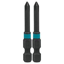 #1 x 2" ImpactX Phillips Drive Power Bit (2/Pack)
