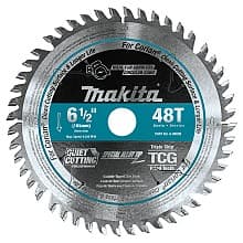 6-1/2" x 48 Teeth Carbide-Tipped Cordless Plunge Saw Blade