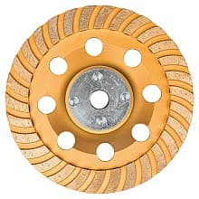 5" Low-Vibration Turbo Diamond Cup Wheel