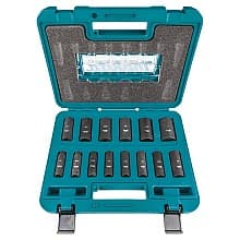 3/8" Drive 14-Piece Deep Well SAE Impact Socket Set