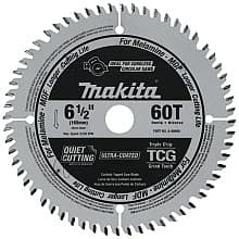 6-1/2" x 60 Tooth Plunge Saw Blade