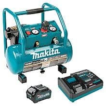 Quiet Series 40V max XGT Brushless Cordless 2 Gallon Compressor Kit (4.0Ah)
