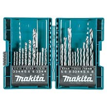 21-Piece Assorted Metric Drill Bit Set