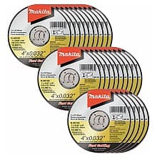 4" Ultra 60 Grit Thin Cut-Off Wheel, Zirconia Aluminum (25/Pack)