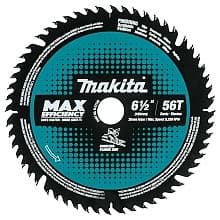 6â€‘1/2" x 56 Teeth Cross/Rip/Plunge Cut Saw Blade