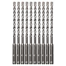 1/4" x 6" 2-Cutter SDS-PLUS Drill Bit (10/Pack)