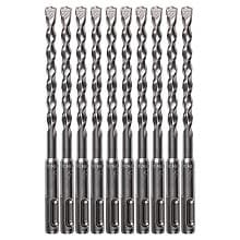 5/16" x 6" 2-Cutter SDS-PLUS Drill Bit (10/Pack)