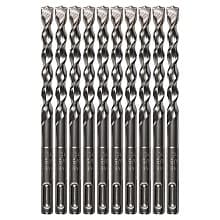 3/8" x 6" 2-Cutter SDS-PLUS Drill Bit (10/Pack)