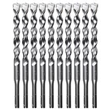 5/8" x 8" 2-Cutter SDS-PLUS Drill Bit (10/Pack)