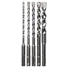 5-Piece SDS-PLUS 2-Cutter Drill Bit Set