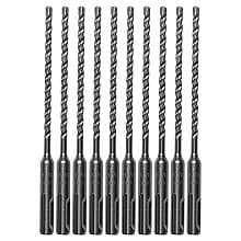 3/16" x 6" 3-Cutter SDS-PLUS Drill Bit (10/Pack)
