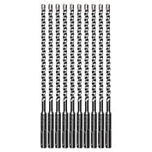 1/4" x 8" 3-Cutter SDS-PLUS Drill Bit (10/Pack)