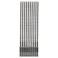 1/4" x 12" 3-Cutter SDS-PLUS Drill Bit (10/Pack)