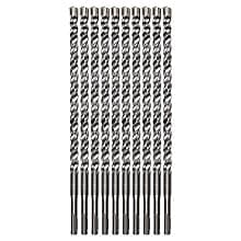 1/2" x 12" 3-Cutter SDS-PLUS Drill Bit (10/Pack)