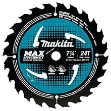 7-1/4" x 24 Teeth Cross-Cut Circular Saw Blade