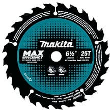 6-1/2" x 25 Teeth Rip/Cross/Plunge Cut Circular Saw Blade