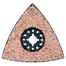 3" Starlock Oscillating Multi-Tool Tungsten Carbide 20 Grit Delta Triangle Sanding Pad