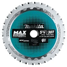 5-3/8" x 30 Teeth General Purpose Cross-Cut Max Efficiency Saw Blade