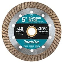 5" General Purpose Turbo Diamond Blade