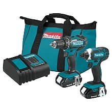 18V LXT Lithium-Ion Compact Cordless 2-Piece Combo Kit (1.5Ah)