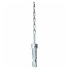 1/8" x 3" Masonry Drill Bit, 1/4" Hex Shank