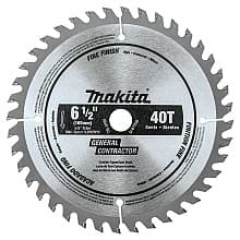6-1/2" x 40 Teeth Cross-Cut/Rip/Miter Circular Saw Blade