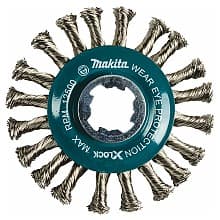 4-1/2" X-Lock Stainless Steel Full Cable Knotted Twist Wire Wheel