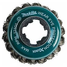 3-1/8" X-Lock Carbon Steel Knot Thin Wire Cup Brush