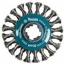 4-1/2" X-Lock Carbon Steel Full Cable Knotted Twist Wire Wheel