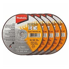3" Type 1 General Purpose 46 Grit Thin Cut-Off Wheel for Metal/Stainless Steel Cutting (5/Pack)