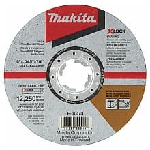 5" X-LOCK Type 1 General Purpose 60 Grit Thin Cut-Off Wheel for Metal/Stainless Steel Cutting, Aluminum Oxide