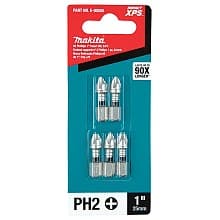#2 x 1" Impact XPS Phillips Drive Insert Bit, 1/4" Shank (5/Pack)