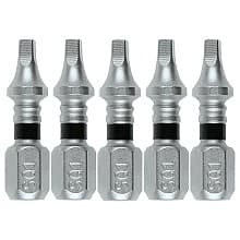 #1 x 1" Impact XPS Square Drive Insert Bit, 1/4" Shank (5/Pack)