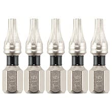 T15 x 1" Impact XPS Torx Drive Insert Bit, 1/4" Shank (5/Pack)
