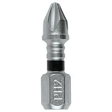 #2 x 1" Impact XPS Phillips Drive Insert Bit, 1/4" Shank (15/Pack)