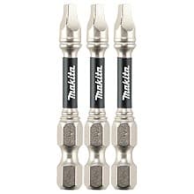 #2 x 2" Impact XPS Square Drive Power Bit, 1/4" Shank (3/Pack)