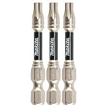 T25 x 2" Impact XPS Torx Drive Power Bit, 1/4" Shank (3/Pack)