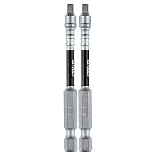 #3 x 3" Square Impact XPS Power Bit, (2/Pack)