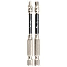 T25 x 3" Impact XPS Torx Drive Power Bit, 1/4" Shank (2/Pack)